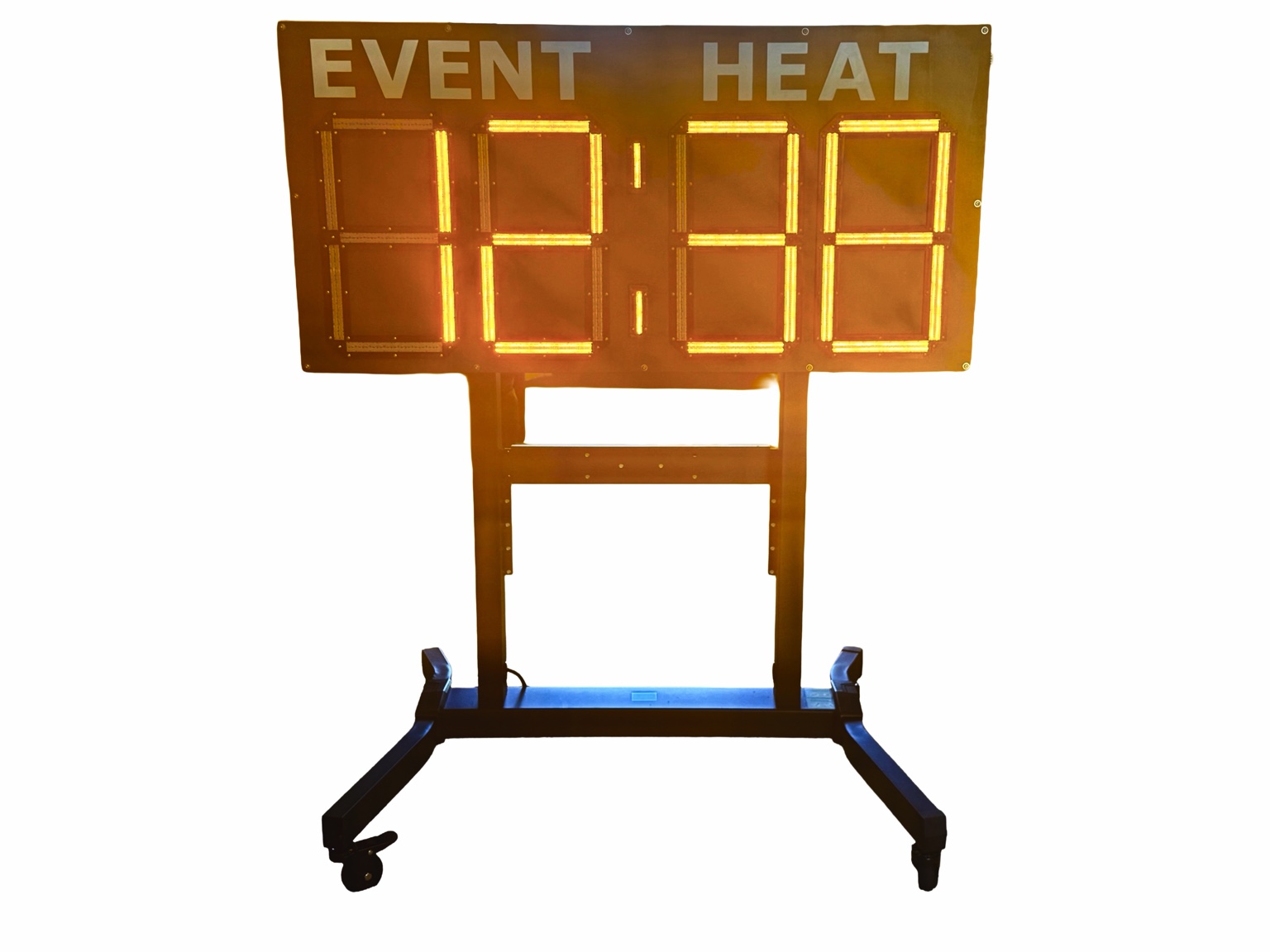 Actual APLORA electronic scoreboard